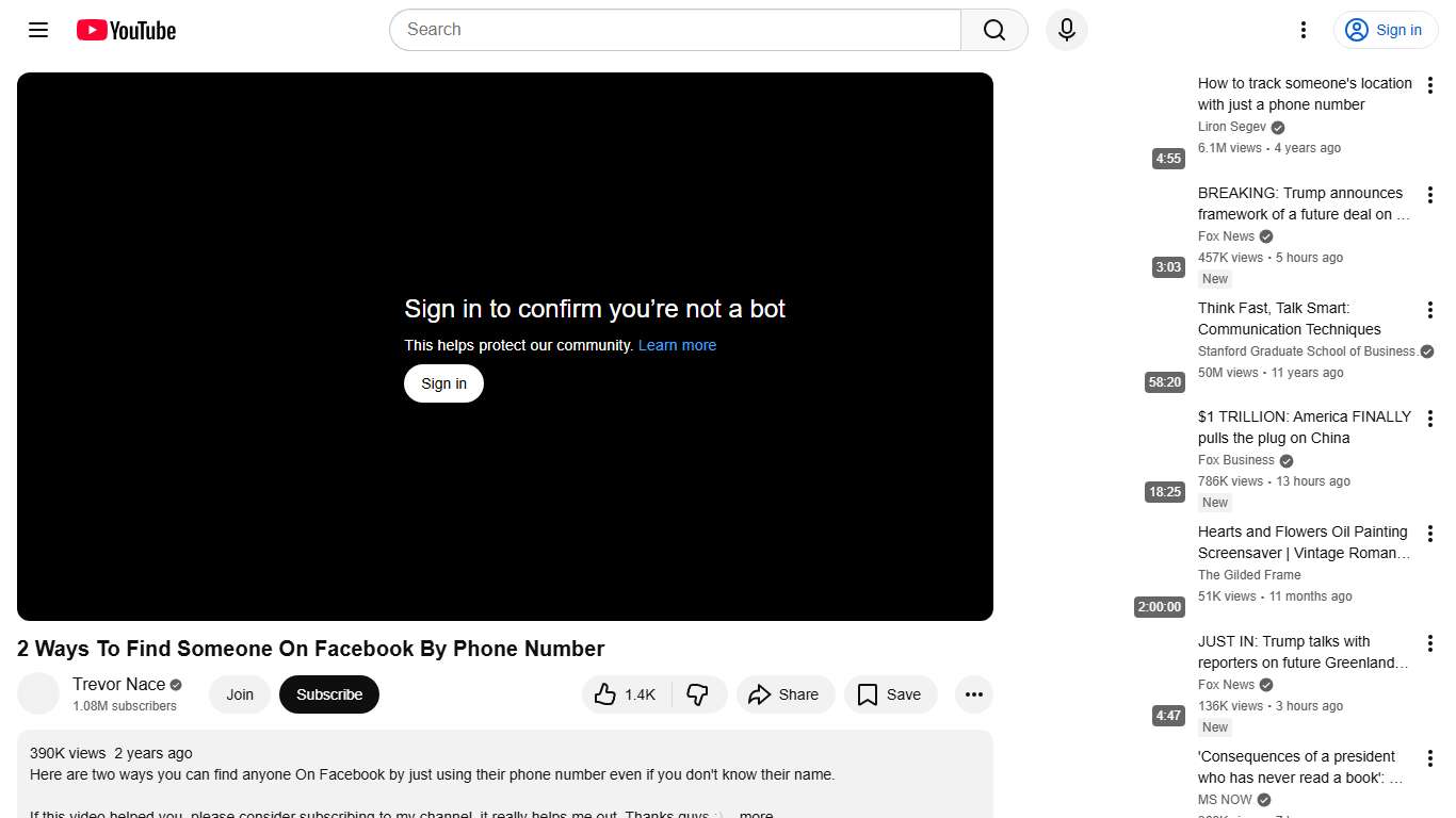 2 Ways To Find Someone On Facebook By Phone Number - YouTube