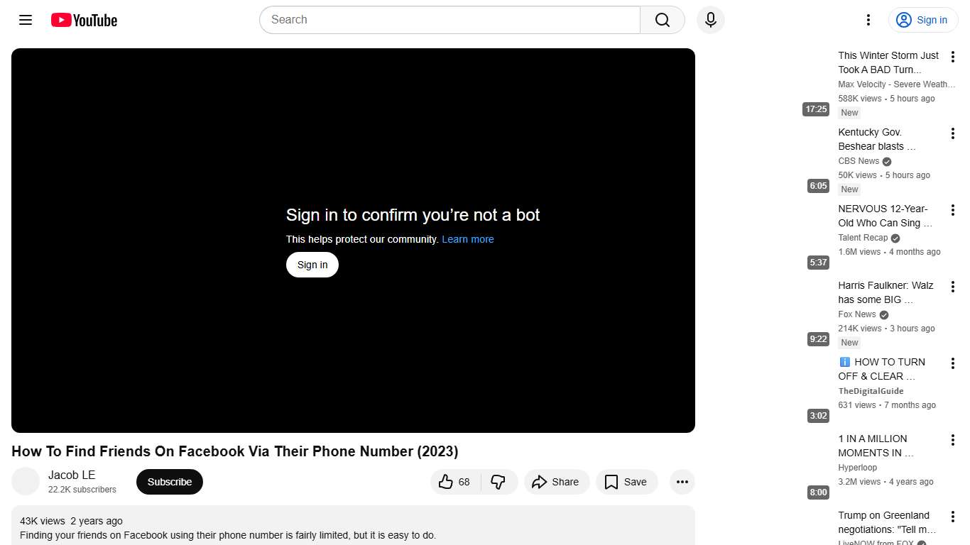How To Find Friends On Facebook Via Their Phone Number (2023) - YouTube